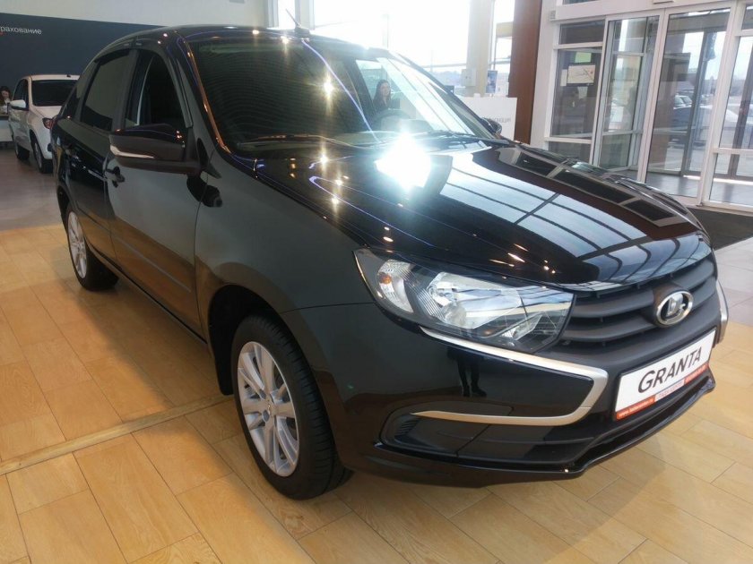 Лада гранта классик 2022 черная