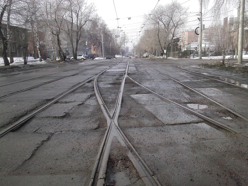 Трамвайные рельсы