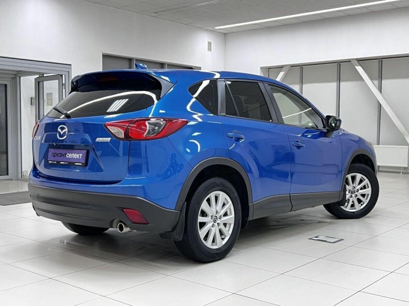 Синяя мазда