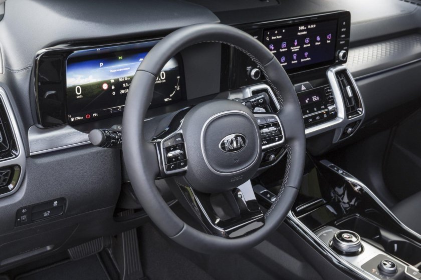 Новый Киа Соренто 2021 салон