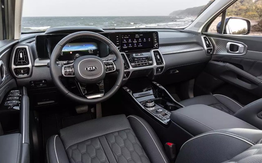 Киа внедорожник 2021 салон