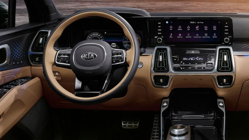 Kia Sorento Prime 2020 салон
