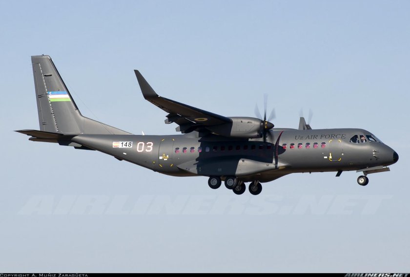 Casa c-295w - uzbekistan air force aviation
