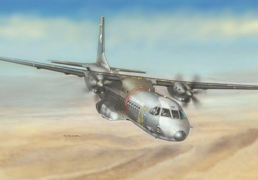 Самолет casa c-295