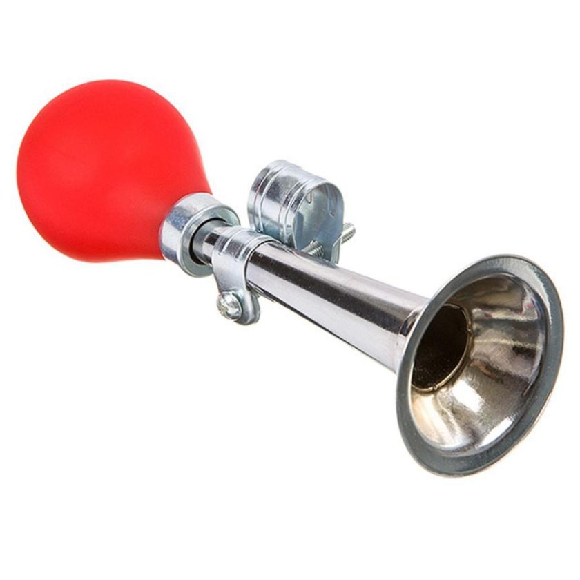 Клаксон LJ-j4-7 (велосипедный гудок) красный