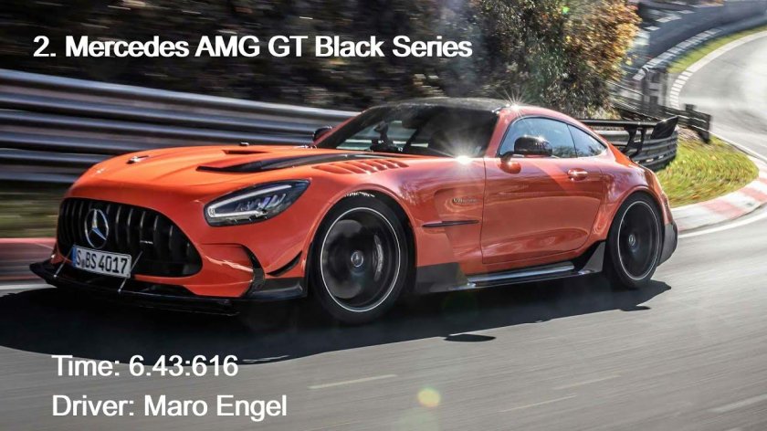 Mercedes AMG gt Black Series Nurburgring