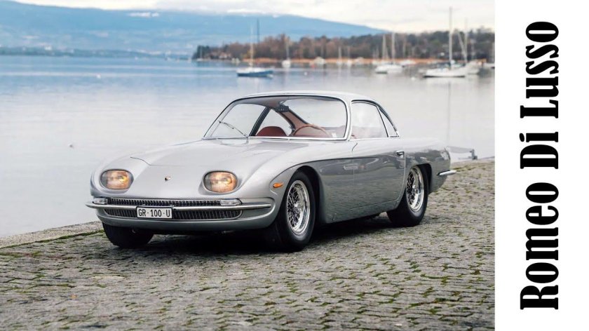 Первая ламборгини 350 gt