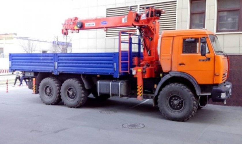 Манипулятор на базе КАМАЗ 43118