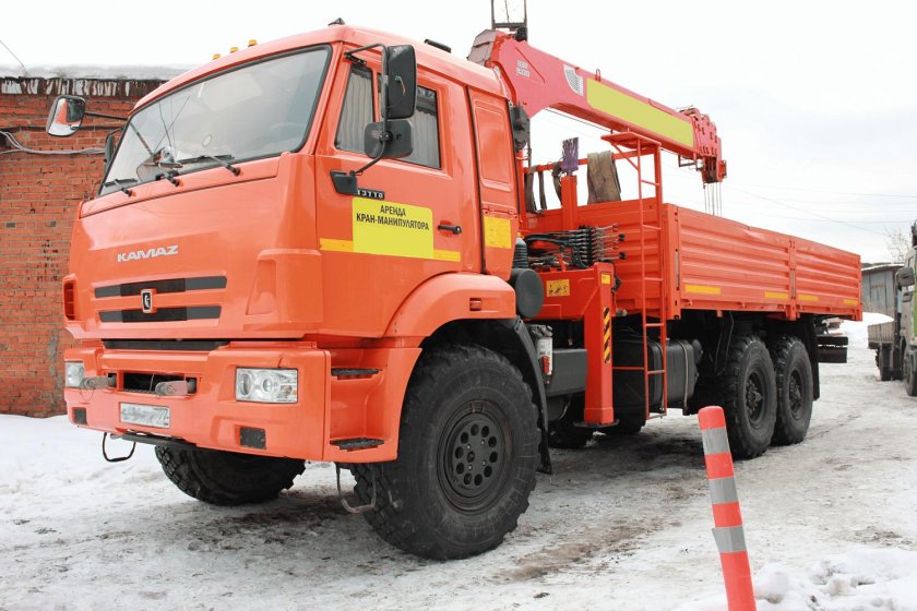 Манипулятор КАМАЗ вездеход 43118