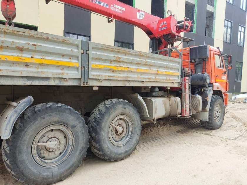 Манипулятор камаз вездеход