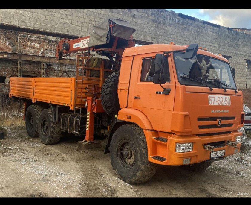 Камаз вездеход манипулятор