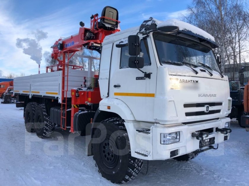 КАМАЗ 43118 С КМУ