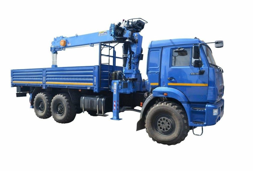 КАМАЗ 43118 бортовой с КМУ