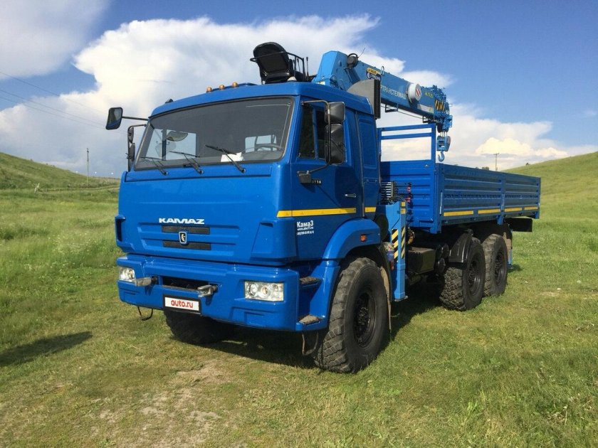 Манипулятор КАМАЗ вездеход 43118