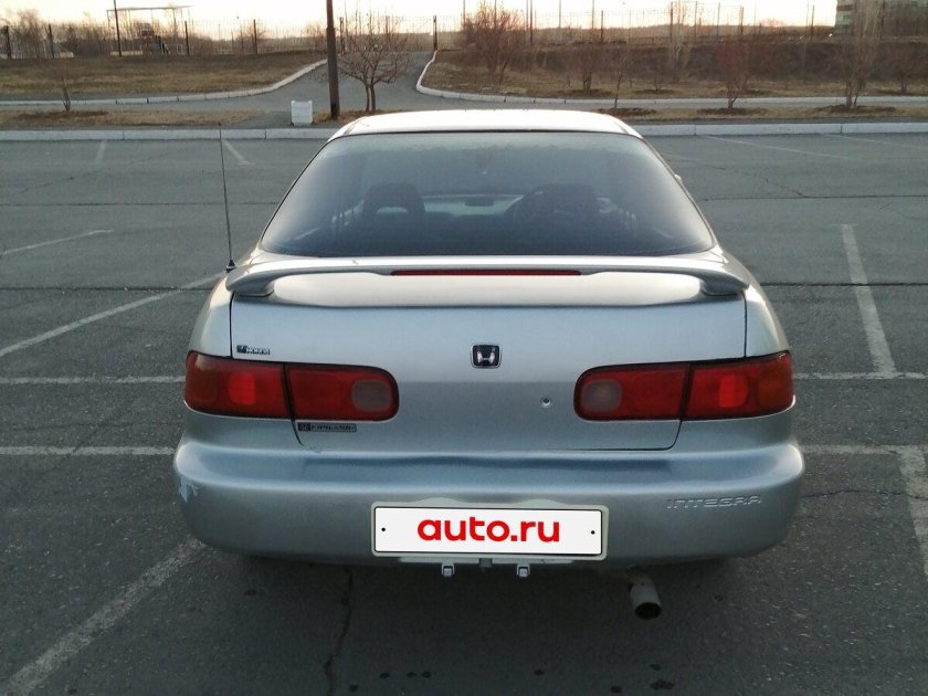 Серая хонда