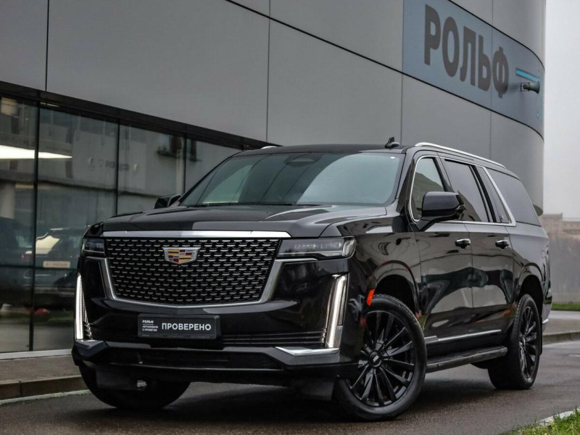 Кадиллак эскалейд 2021 черный