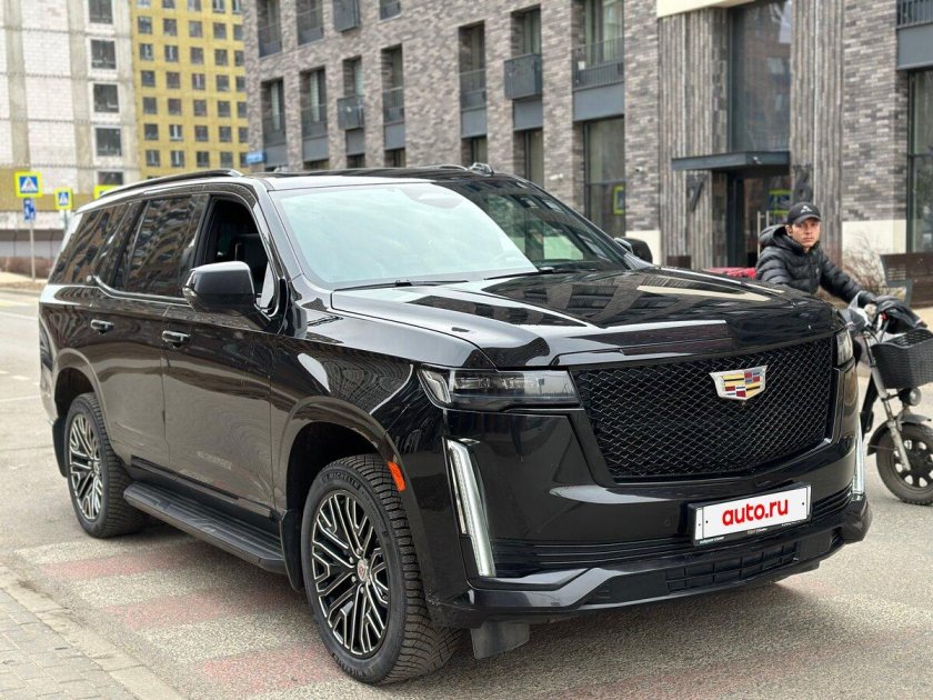 Cadillac escalade 2022 черный