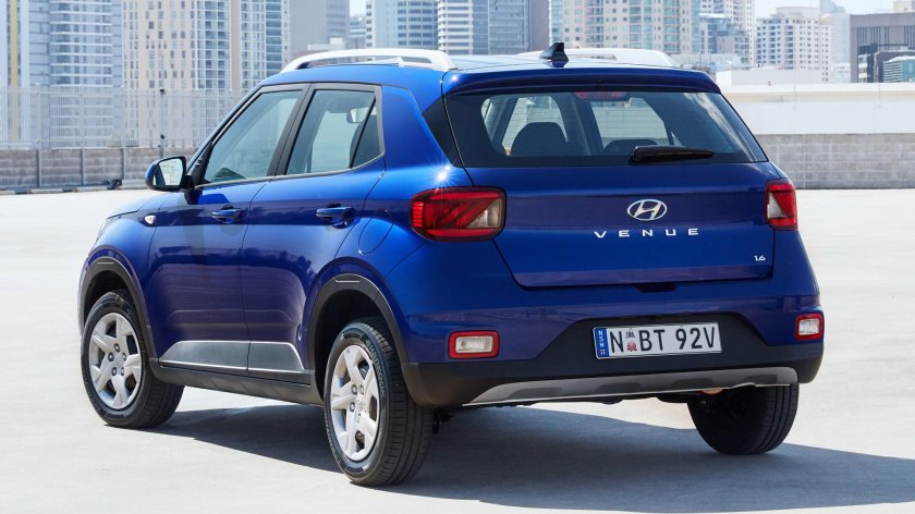 Hyundai venue Blue