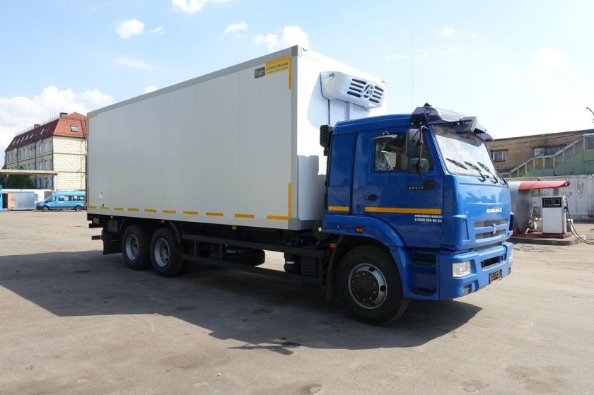 КАМАЗ 65117 фургон рефрижератор
