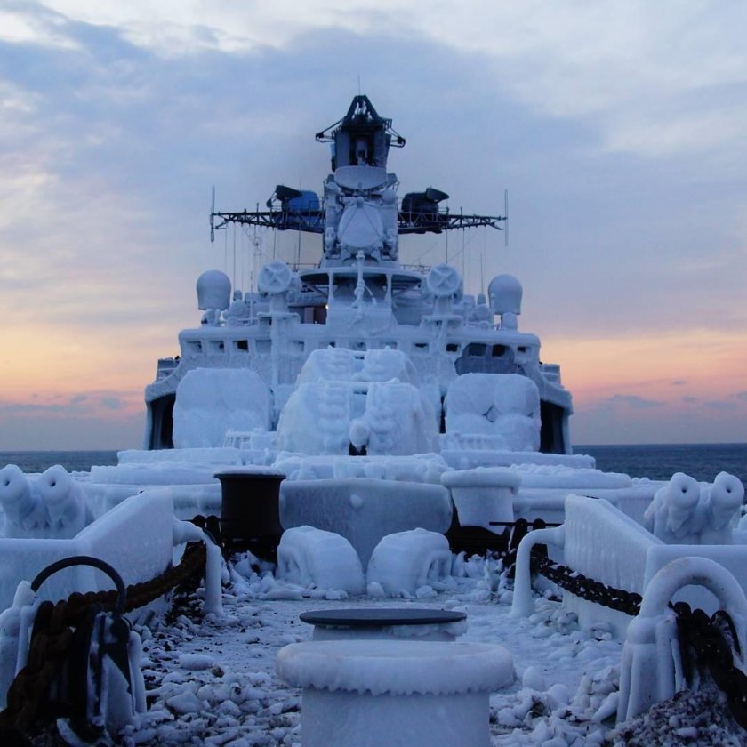 Обледенение судов Новороссийск