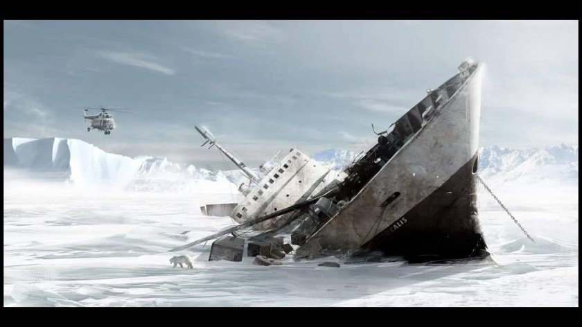 Корабль Борей half-Life 2