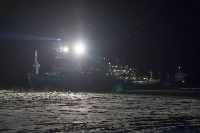 Атомоход Сибирь 1987