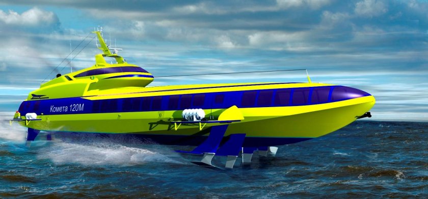 Судно Комета 120м