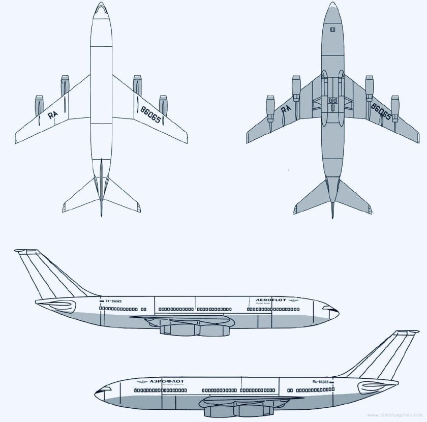Ил 96 чертежи