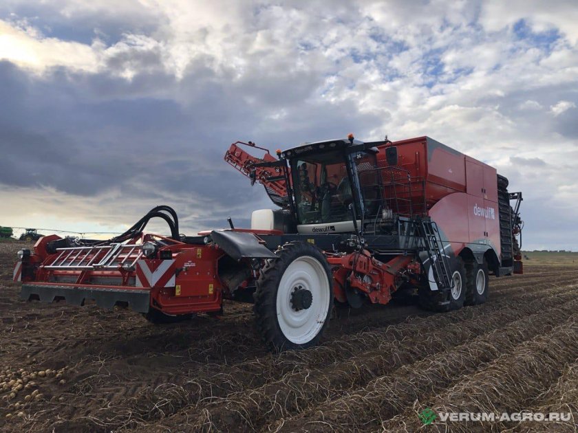 Картофелеуборочный комбайн dewulf