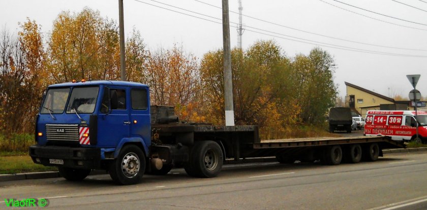 Каз 608 тягач