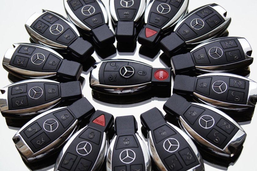 Ключ зажигания w463 Mercedes