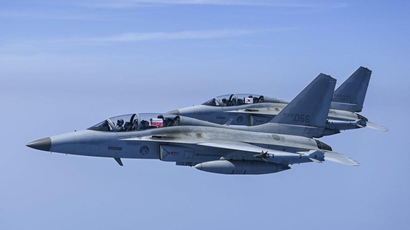 Истребитель fa-50 южнокорейский