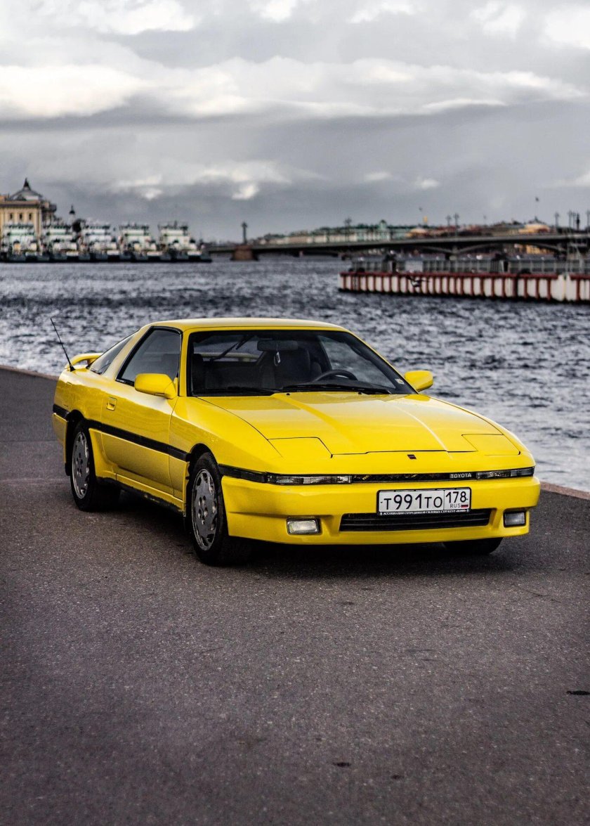 Желтая Супра а80