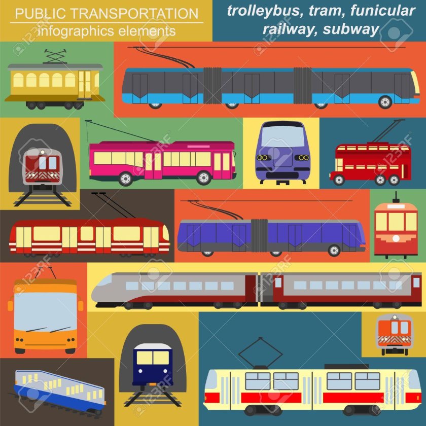 Трамвай инфографика