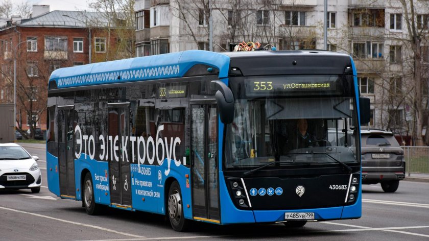 Электробус камаз 6282