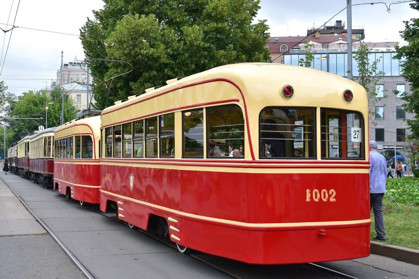 Москва трамвай 2023