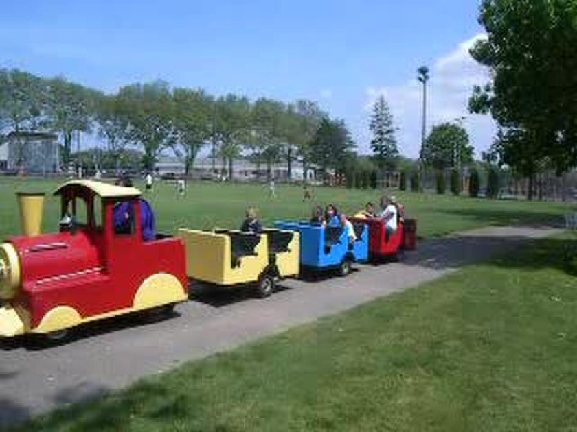 Паровозик аттракцион безрельсовый