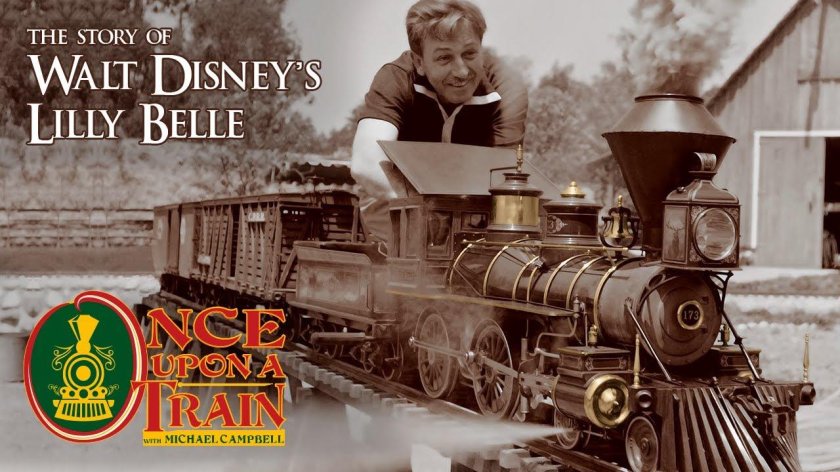 Уолт Дисней и поезда