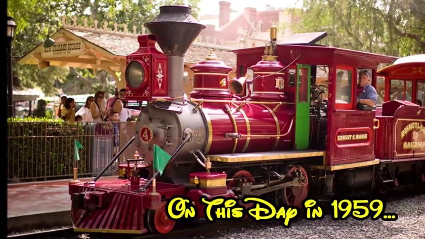 Диснейленд Париж паровозик