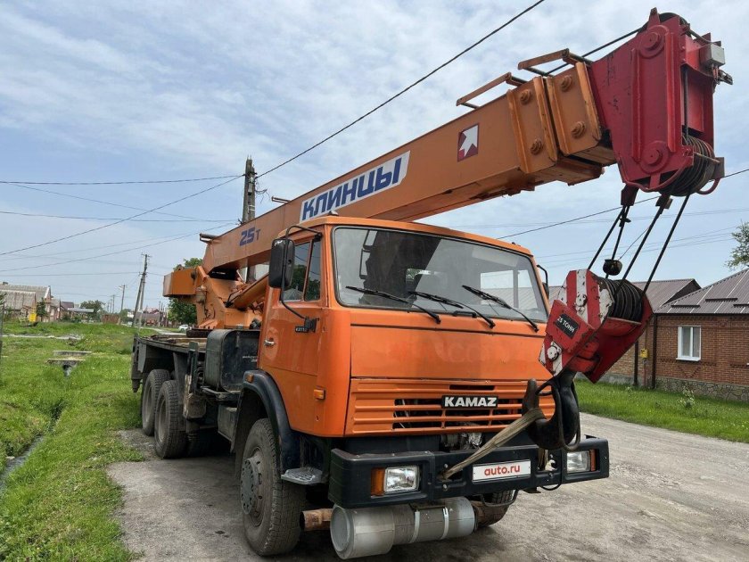 Автокран камаз