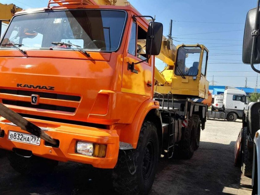 Камаз 43118 автокран ивановец