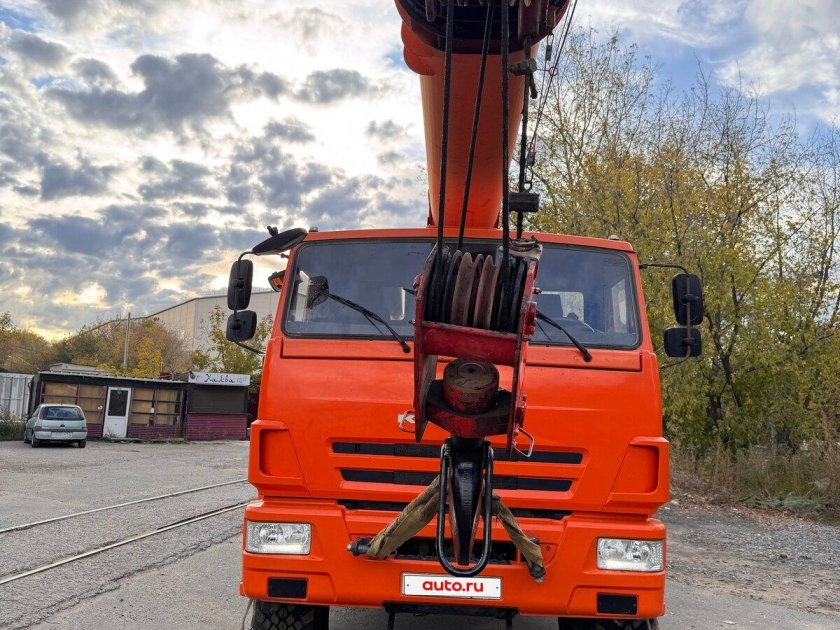Автокран камаз