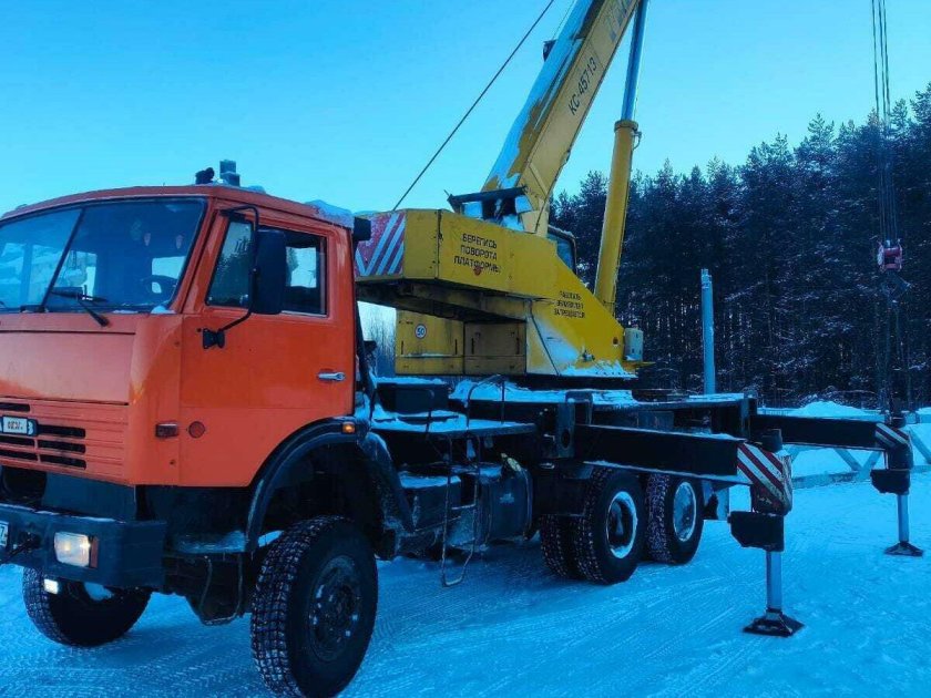 Автокран камаз 25 тонн