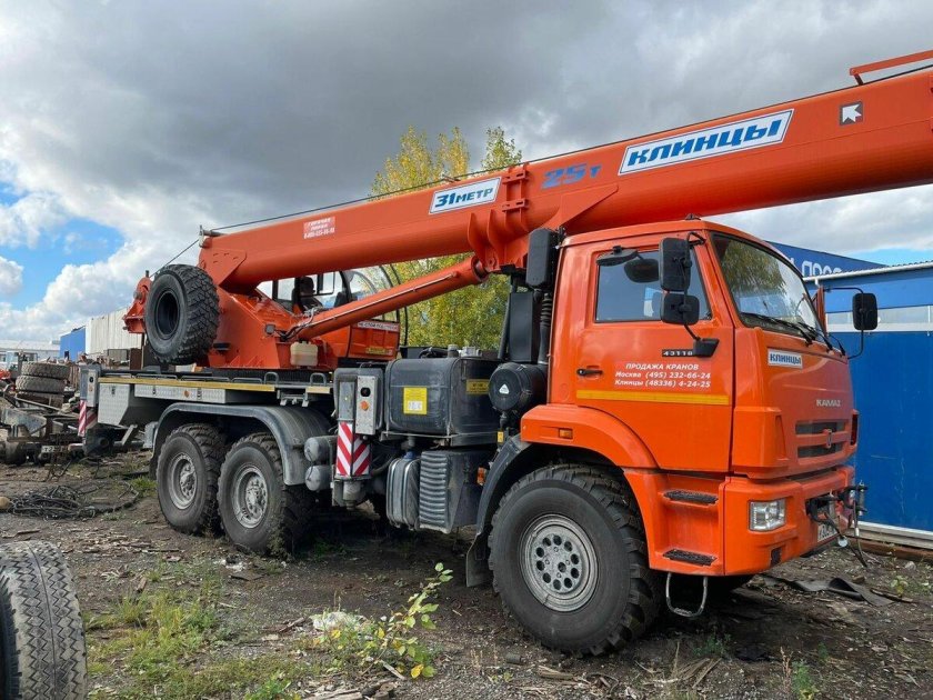 Автокран клинцы 25 тонн