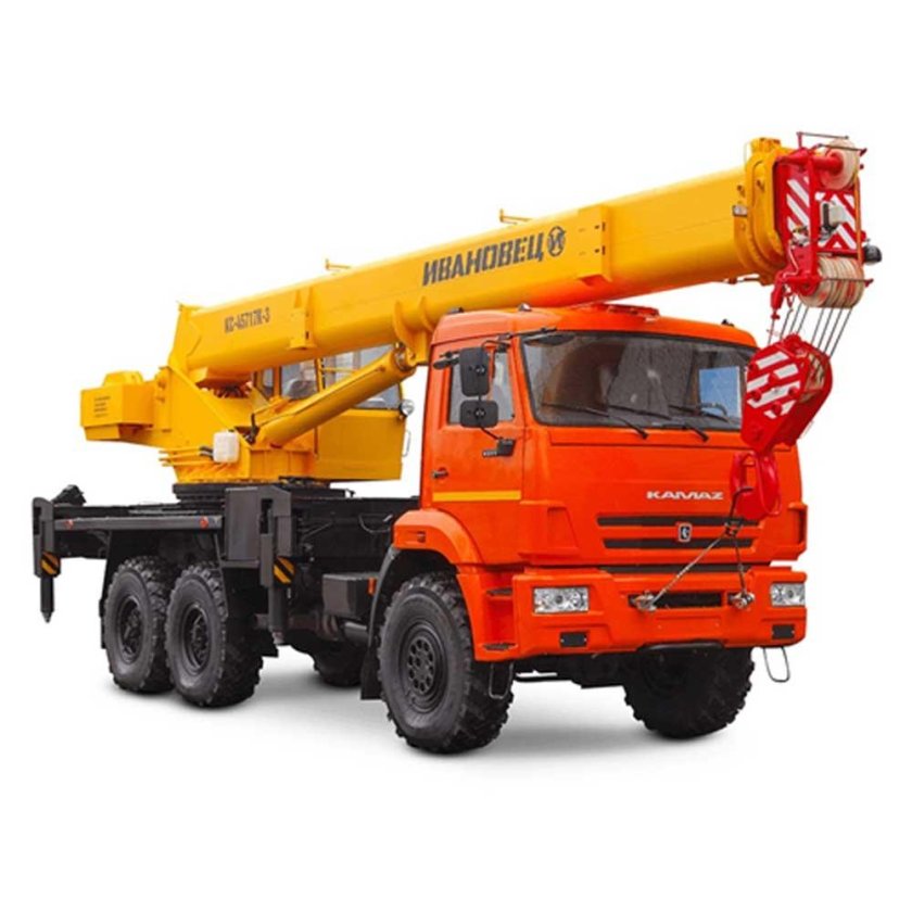 Автокран КАМАЗ 25 тонн