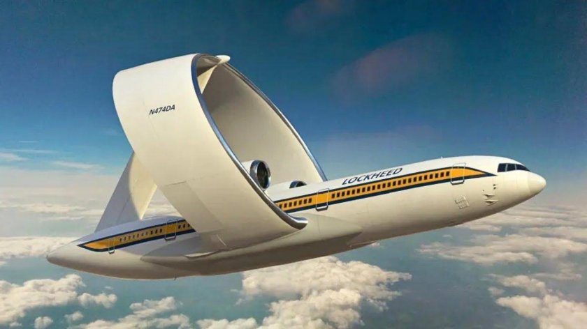 Самолет с кольцевым крылом