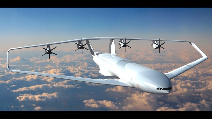 Кольцеплан самолёт с замкнутым контуром крыла