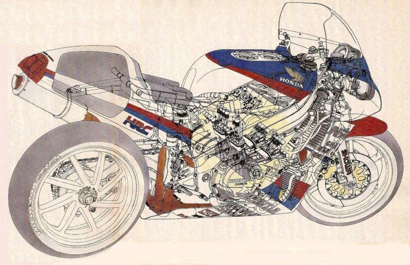 Cutaway Honda