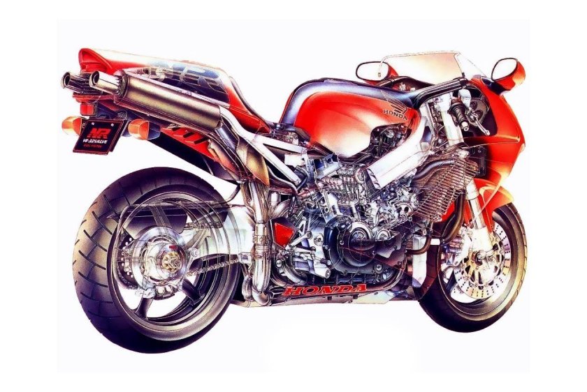 Honda nr750 двигатель