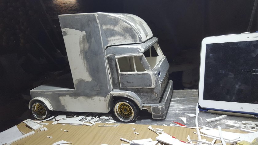 Мини КАМАЗ своими руками